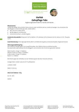 tierlieb Zahnpflege-Tabs 120 Tabletten