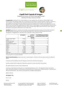 Capelli forti Capsule di Anagen 360 capsule