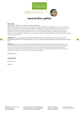 Set Haarkraft