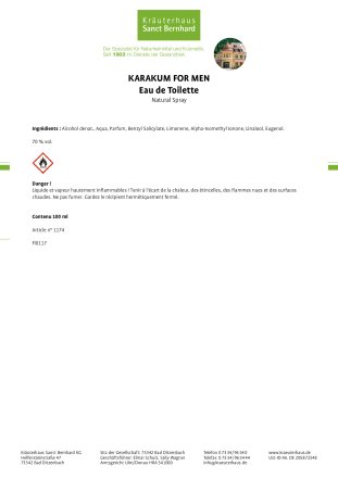KARAKUM Eau de Toilette Spray 100 ml