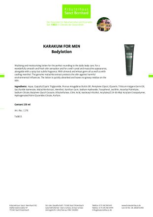 KARAKUM Bodylotion 150 ml