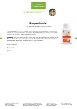 Shampoo al narciso 500 ml