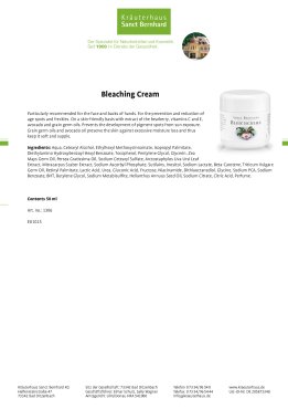 Bleaching Cream 50 ml