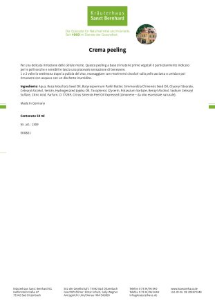 Crema peeling 50 ml
