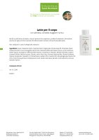 Latte per il corpo con calendula, consolida maggiore e arnica 250 ml