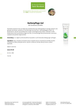 Narbenpflege-Gel 25 ml