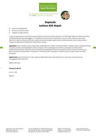 Doposole Lozione SOS-Repair 200 ml