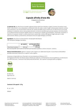 Capsule all'erba d'orzo Bio 240 capsule