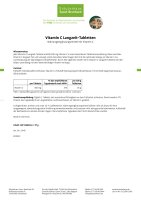 Vitamin-C-Langzeit-Tabletten 120 Tabletten
