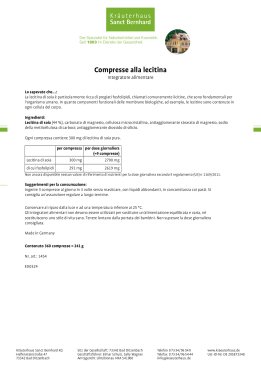 Compresse alla lecitina 360 compresse