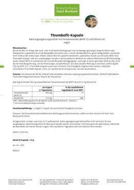 Thrombofit-Kapseln 60 Kapseln