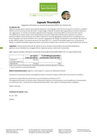 Capsule Thrombofit 60 capsule