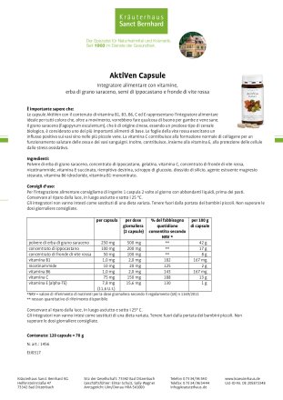 Capsule AktiVen 120 capsule