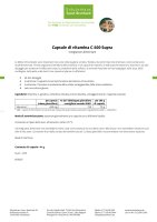 Capsule di vitamina C 600 Supra 60 capsule