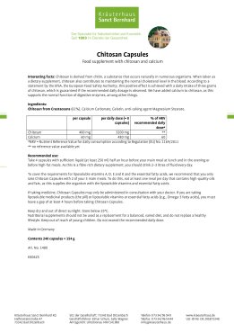 Chitosan Capsules