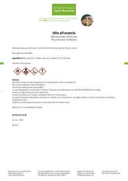 Olio all'arancia 30 ml