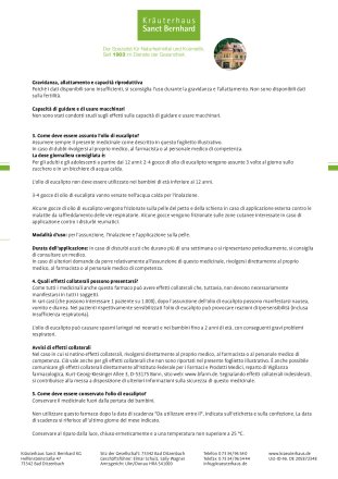 Olio di eucalipto / olio essenziale 30 ml