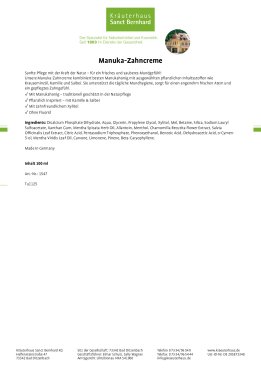 Manuka-Zahncreme 100 ml