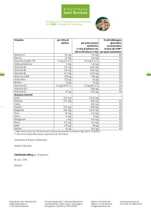 Redukta-PLUS al cioccolato 1,2 kg 1200 g