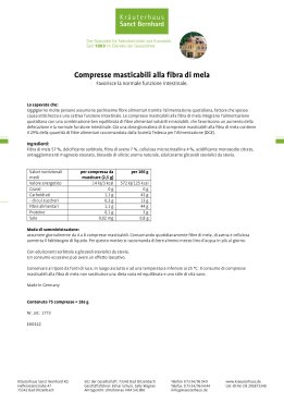 Redukta-PLUS 3x + 1x Compresse di fibra di mela 3 pezzo