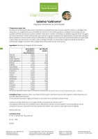 Gelatina "Gold extra" 2.1 kg