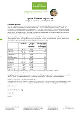 Capsule di coenina Q10 PLUS 150 capsule