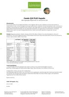 Coenin Q10 PLUS-Kapseln 3er-Pack 450 Kapseln