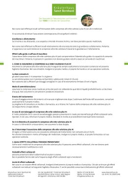 Compresse alle erbe valeriana plus N 300 compresse