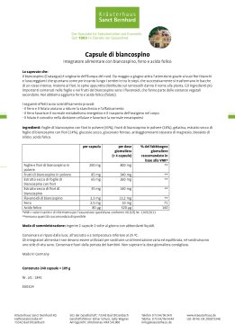Capsule di biancospino 240 capsule