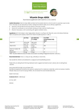 Vitamin Drops ADEK