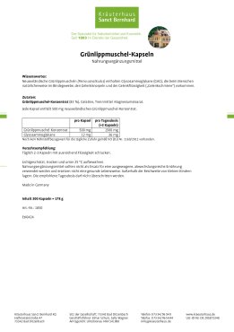 Gr&uuml;nlippmuschel-Bundle