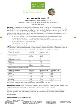 GELASTIN® intens Actif 720 g