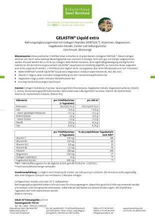GELASTIN® Liquid extra 750 ml