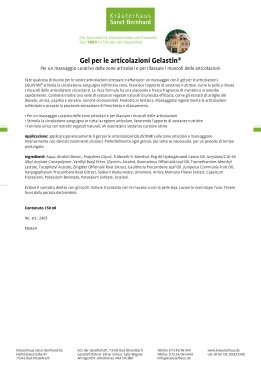 Gel per le articolazioni Gelastin® 150 ml