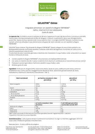 GELASTIN® Osteo 450 g