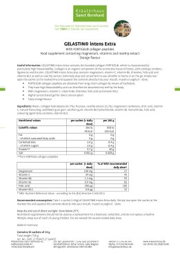 GELASTIN® intens Extra