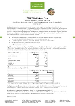 GELASTIN® intens Extra (paquet de 3)