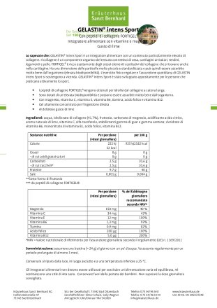 GELASTIN&reg; intens Sport