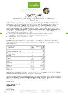 GELASTIN&reg; powder 1026 g