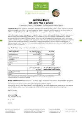 DermaGold Glow Collagene Plus in polvere 400 g