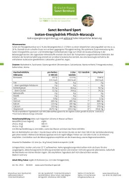 Sanct Bernhard Sport Isoton-Set 3x900 g