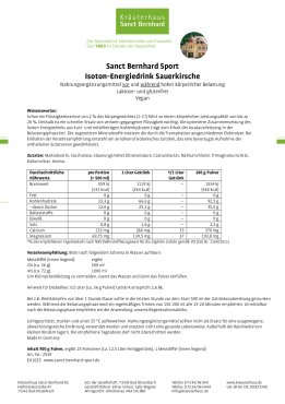 Sanct Bernhard Sport Isoton-Set 3x900 g