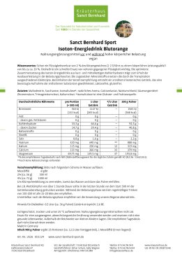 Sanct Bernhard Sport Isoton-Set 3x900 g