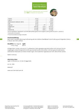 Sanct Bernhard Sport Proteindrink XXL-Set