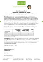 Sanct Bernhard Sport Faszien-Fit für Bänder und Sehnen 30x 6,7 g 201 g