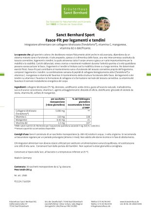 Sanct Bernhard Sport Fasce-Fit per legamenti e tendini 201 g