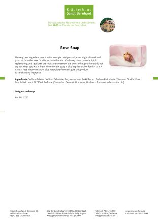 Rose Soap 100 g