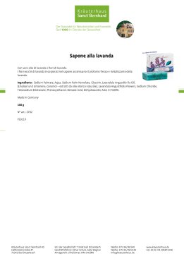 Sapone alla lavanda 100 g