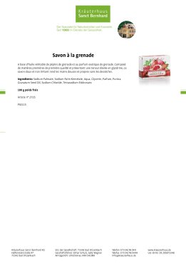 Savon à  la grenade 100 g