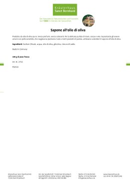 Sapone all'olio di oliva 100 g